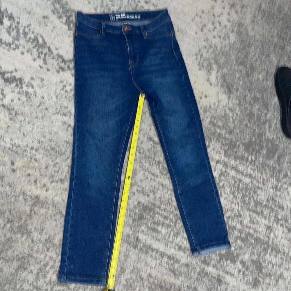 NOBO High Rise Sculpting Skinny Crop Jeans Size: 11